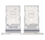 Samsung Galaxy S21 FE İle Uyumlu Çift Sim Kart Tepsisi (Beyaz) - Görsel 2