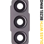 Samsung Galaxy S21 FE İle Uyumlu İçin Çerçeve 5G (Grafit)  Halkalı Arka Kamera Lensi Uyumlu