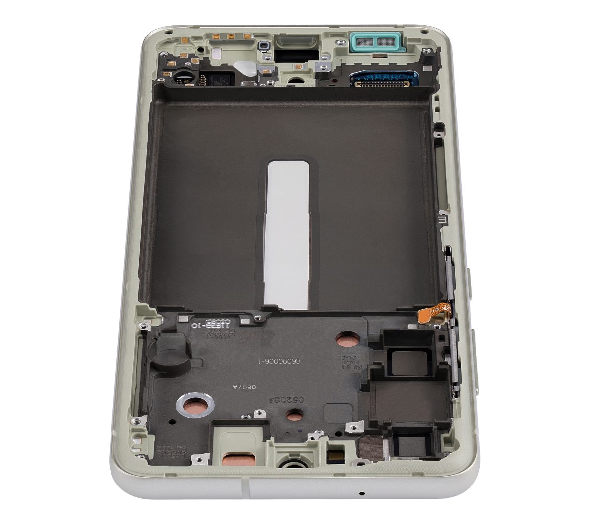 Samsung Galaxy S21 FE İle Uyumlu İçin Çerçeveli ekran 5G - (Servis Paketi) (Zeytin Yeşili)  Orijinal Ekranı - Görsel 8