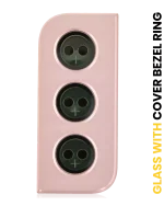 Samsung Galaxy S21 İle Uyumlu Arka Kamera Lensi Çerçeveli Halkalı (Phantom Pembe) - Görsel 6