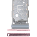 Samsung Galaxy S21 İle Uyumlu Çift Sim Kart Tepsisi (Phantom Pink)