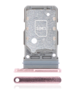 Samsung Galaxy S21 İle Uyumlu Çift Sim Kart Tepsisi (Phantom Pink) - Görsel 5