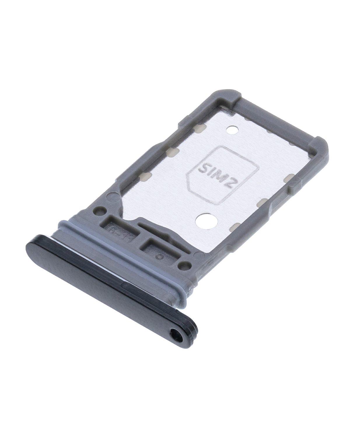 Samsung Galaxy S21 İle Uyumlu Çift Sim Kart Tepsisi (Siyah) - Görsel 4