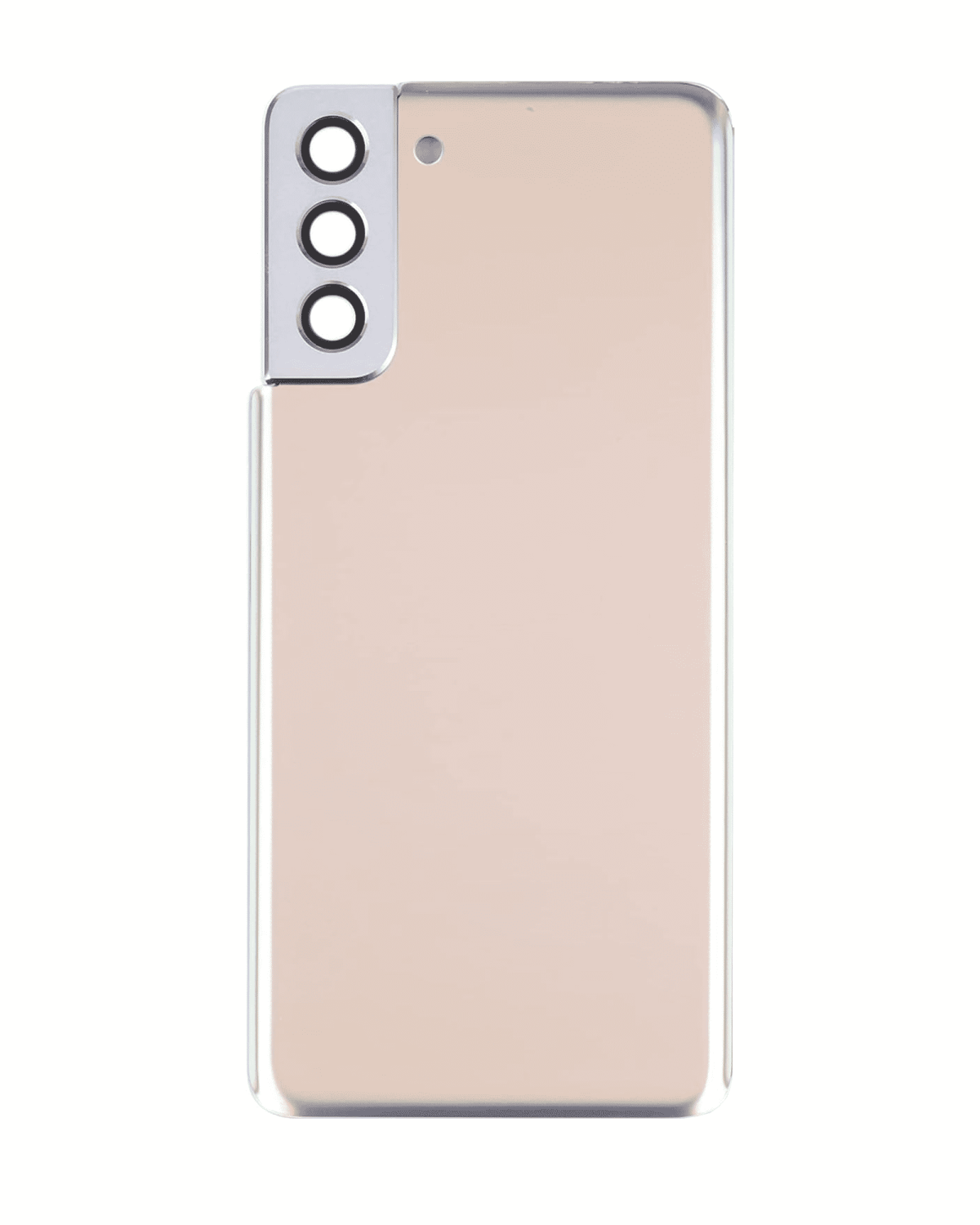 Samsung Galaxy S21 Plus İle Uyumlu 5G Arka Kapak Cam Yapışkanlı (Servis Paketi) (Phantom Gold) - Görsel 4