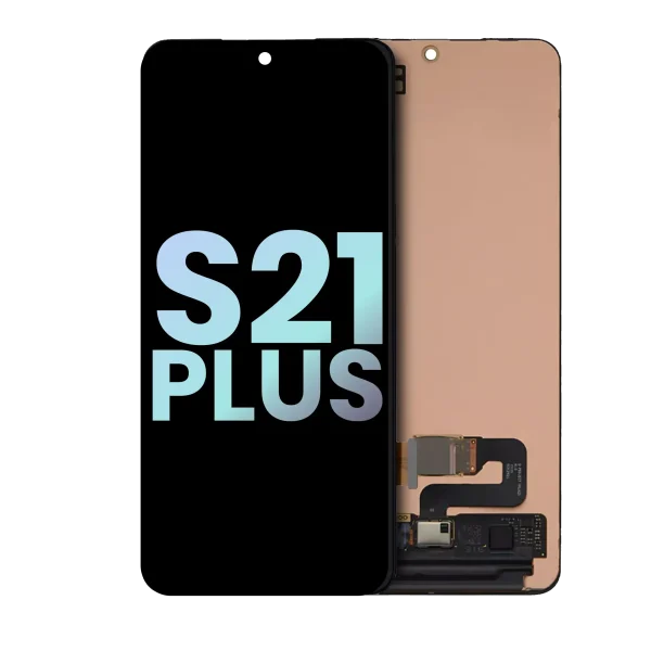 Samsung Galaxy S21 Plus İle Uyumlu 5G Çerçevesiz ekran Orijinal Ekranı (Servis Paketi) (Tüm Renkler)