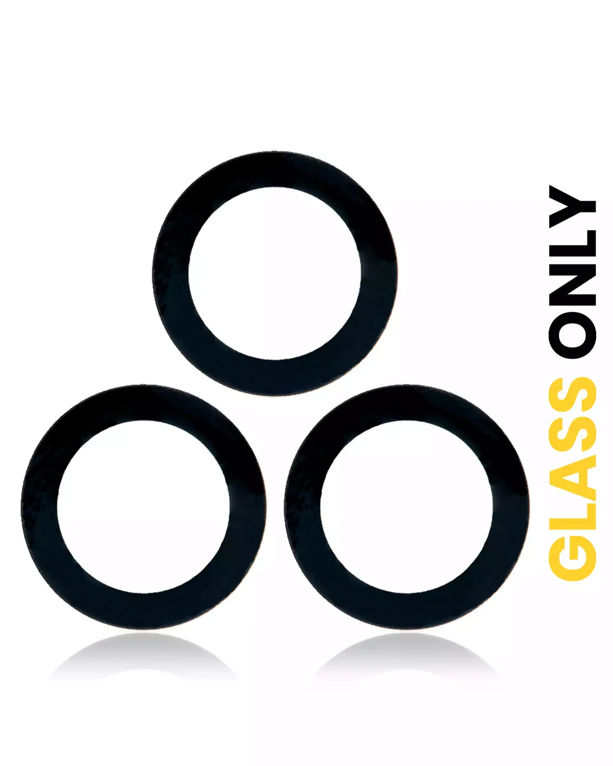 Samsung Galaxy S21 Plus İle Uyumlu Arka Kamera Lensi (Sadece Cam) (3 Parça Set) - Görsel 5