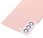 Samsung Galaxy S21 Plus İle Uyumlu Arka Kapak Camı Kamera Lensiyle  (Hayalet Pembe) - Görsel 6