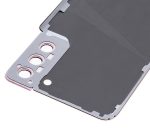 Samsung Galaxy S21 Plus İle Uyumlu Arka Kapak Camı Kamera Lensiyle  (Hayalet Pembe) - Görsel 8