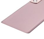 Samsung Galaxy S21 Plus İle Uyumlu Arka Kapak Camı Kamera Lensiyle  (Phantom Gold) - Görsel 5