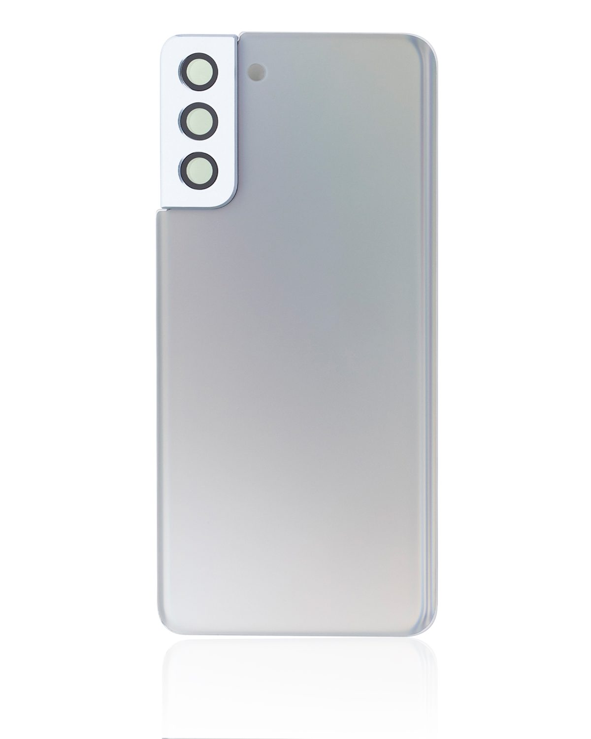 Samsung Galaxy S21 Plus İle Uyumlu Arka Kapak Camı Kamera Lensiyle Uyumlu (Servis Paketi) (Phantom Silver) - Görsel 4