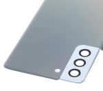 Samsung Galaxy S21 Plus İle Uyumlu Arka Kapak Camı Kamera Lensiyle Uyumlu (Servis Paketi) (Phantom Silver) - Görsel 6