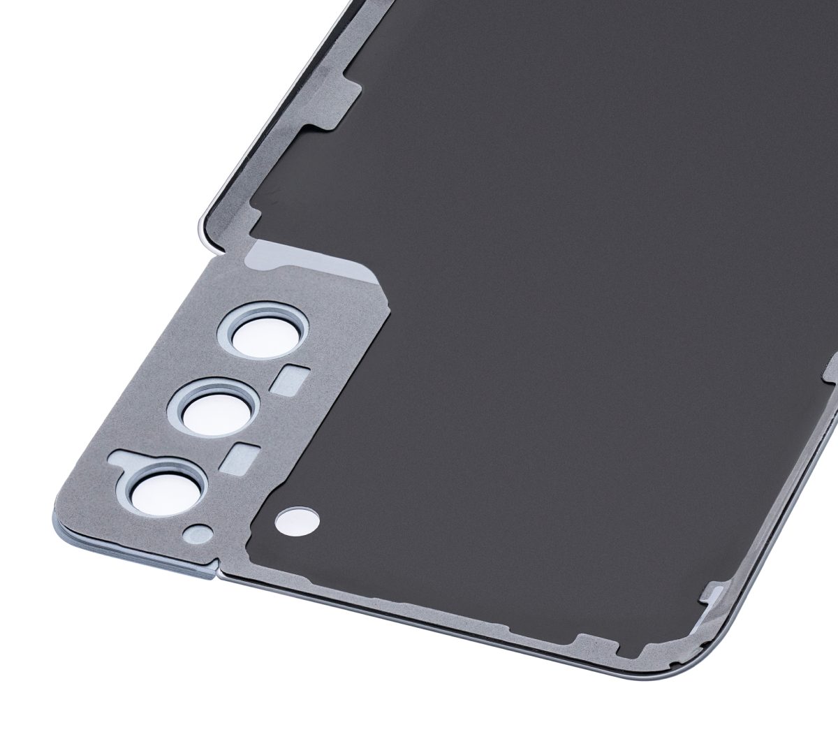 Samsung Galaxy S21 Plus İle Uyumlu Arka Kapak Camı Kamera Lensiyle Uyumlu (Servis Paketi) (Phantom Silver) - Görsel 8