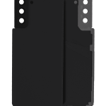 Samsung Galaxy S21 Plus İle Uyumlu Arka Kapak Camı Kamera Lensiyle Uyumlu (Servis Paketi) (Phantom Siyah)