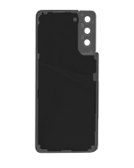 Samsung Galaxy S21 Plus İle Uyumlu Arka Kapak Camı Kamera Lensiyle Uyumlu (Servis Paketi) (Phantom Siyah) - Görsel 3