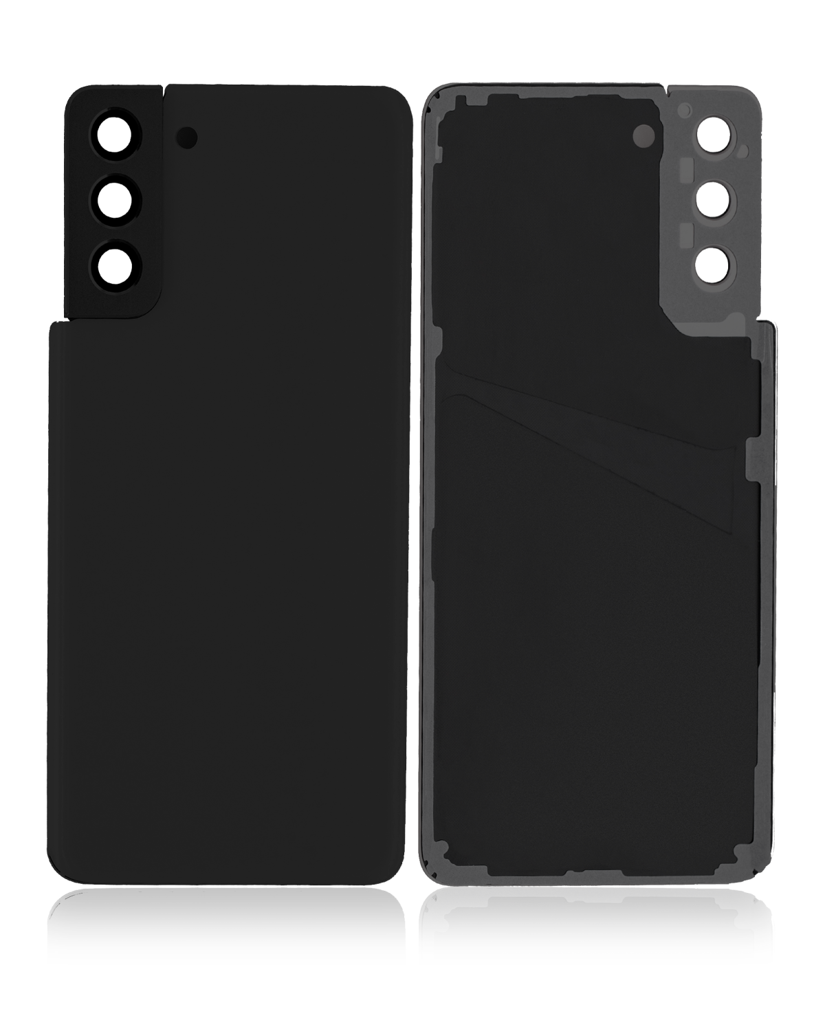 Samsung Galaxy S21 Plus İle Uyumlu Arka Kapak Camı Kamera Lensiyle Uyumlu (Servis Paketi) (Phantom Siyah) - Görsel 8