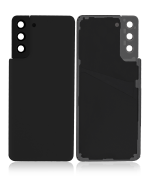 Samsung Galaxy S21 Plus İle Uyumlu Arka Kapak Camı Kamera Lensiyle Uyumlu (Servis Paketi) (Phantom Siyah) - Görsel 9