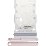 Samsung Galaxy S21 Plus İle Uyumlu Çift Sim Kart Tepsisi (Phantom Pink)