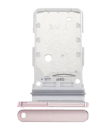 Samsung Galaxy S21 Plus İle Uyumlu Çift Sim Kart Tepsisi (Phantom Pink)