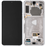 Samsung Galaxy S21 Plus İle Uyumlu İçin Çerçeveli ekran 5G (Aftermarket Plus) (Phantom Silver) - Görsel 2