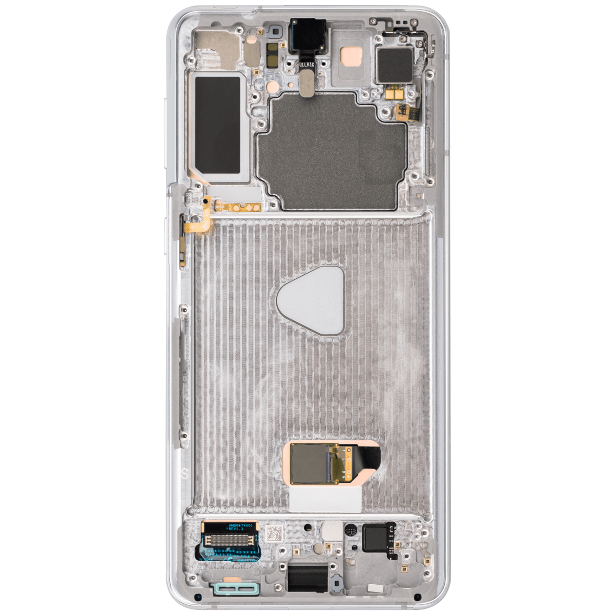 Samsung Galaxy S21 Plus İle Uyumlu İçin Çerçeveli ekran 5G (Aftermarket Plus) (Phantom Silver) - Görsel 5