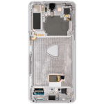 Samsung Galaxy S21 Plus İle Uyumlu İçin Çerçeveli ekran 5G (Aftermarket Plus) (Phantom Silver) - Görsel 5