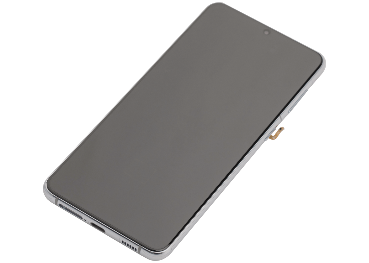 Samsung Galaxy S21 Plus İle Uyumlu İçin Çerçeveli ekran 5G (Aftermarket Plus) (Phantom Silver) - Görsel 6