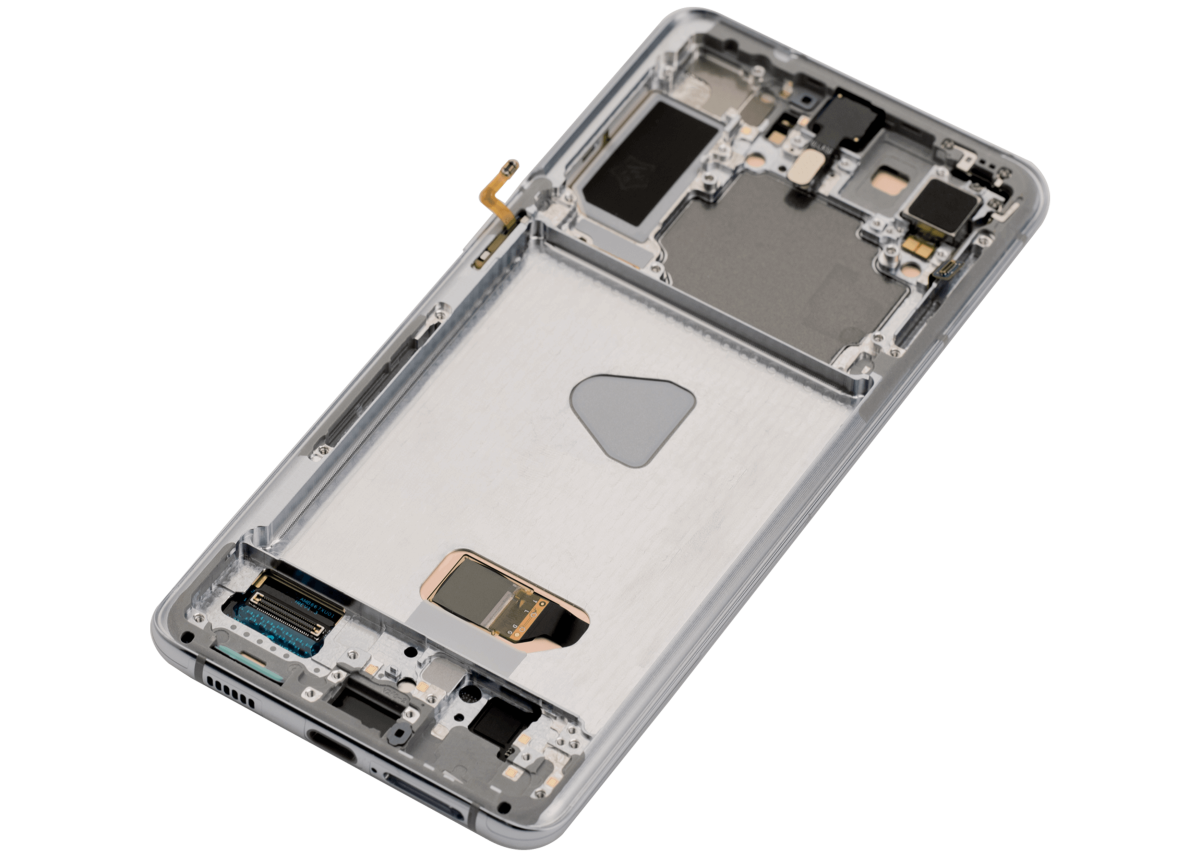 Samsung Galaxy S21 Plus İle Uyumlu İçin Çerçeveli ekran 5G (Aftermarket Plus) (Phantom Silver) - Görsel 7