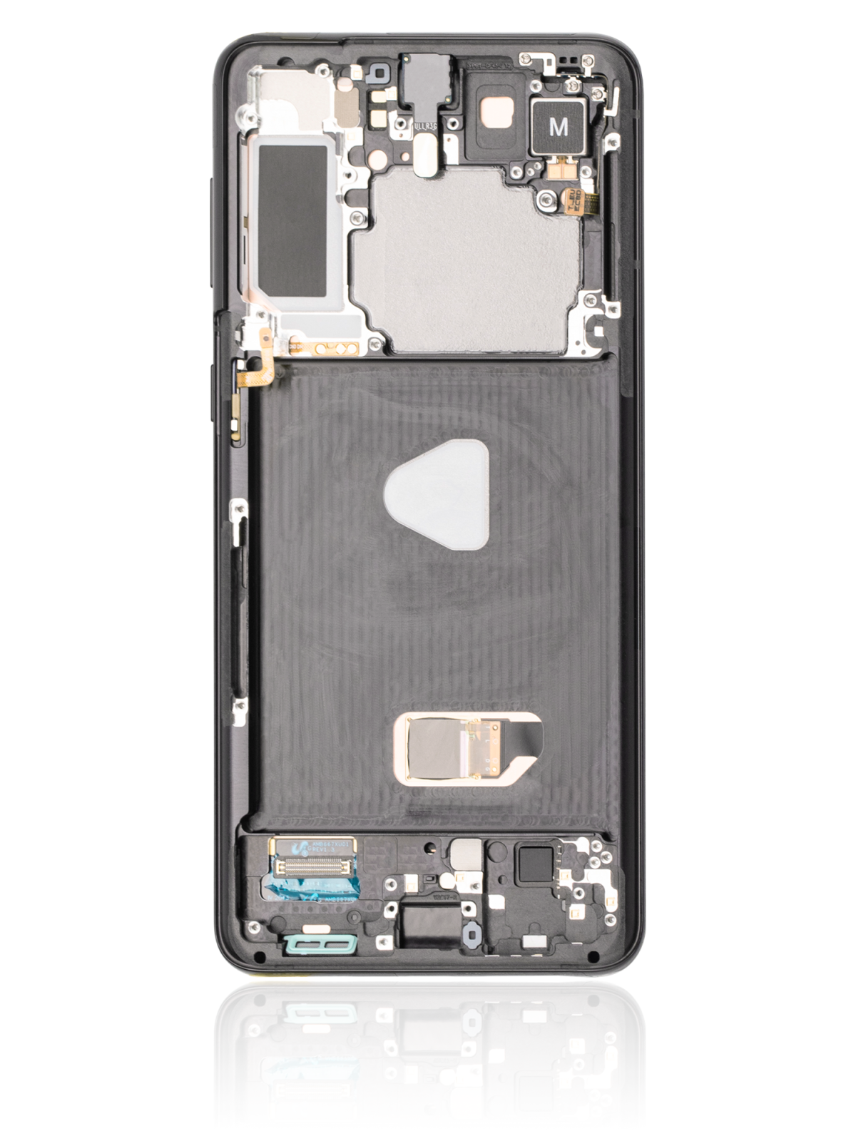Samsung Galaxy S21 Plus İle Uyumlu İçin Çerçeveli ekran 5G Orijinal (Phantom Black)  Orijinal Ekranı - Görsel 4