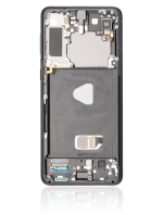 Samsung Galaxy S21 Plus İle Uyumlu İçin Çerçeveli ekran 5G Orijinal (Phantom Black)  Orijinal Ekranı - Görsel 4