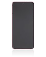 Samsung Galaxy S21 Plus İle Uyumlu İçin Çerçeveli ekran 5G Orijinal (Phantom Violet Pembe Altın)  Orijinal Ekranı - Görsel 5