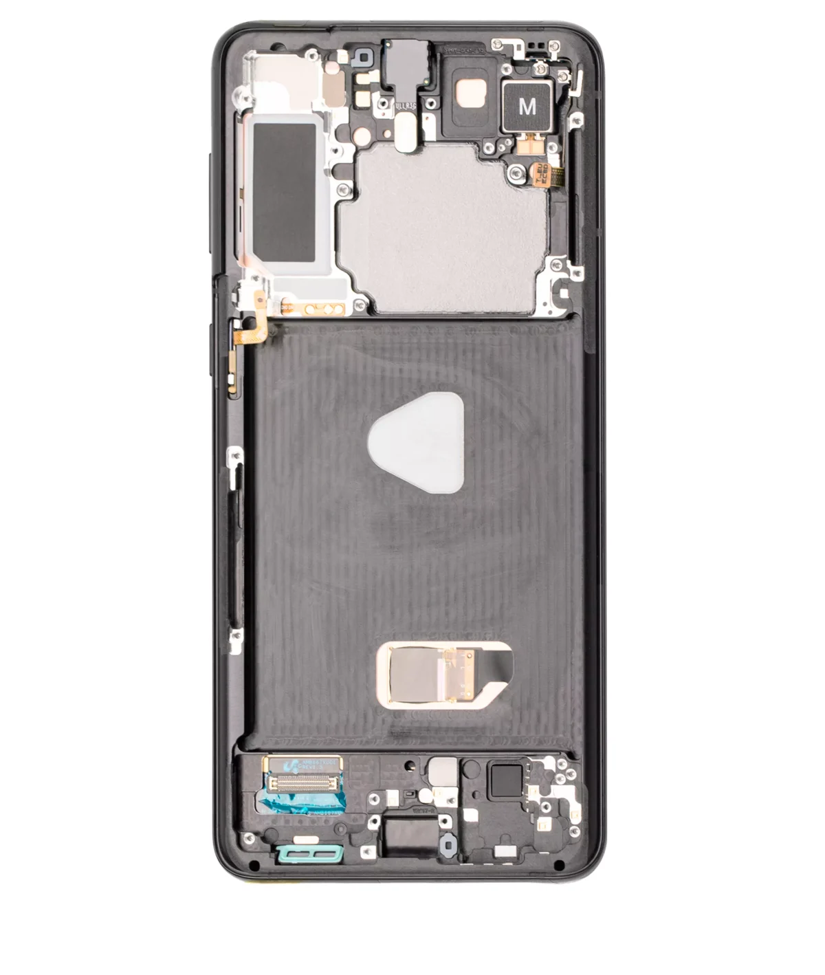 Samsung Galaxy S21 Plus İle Uyumlu İçin Çerçeveli ekran 5G (Service Pack) (Phantom Black)  Orijinal Ekranı Uyumlu - Görsel 4