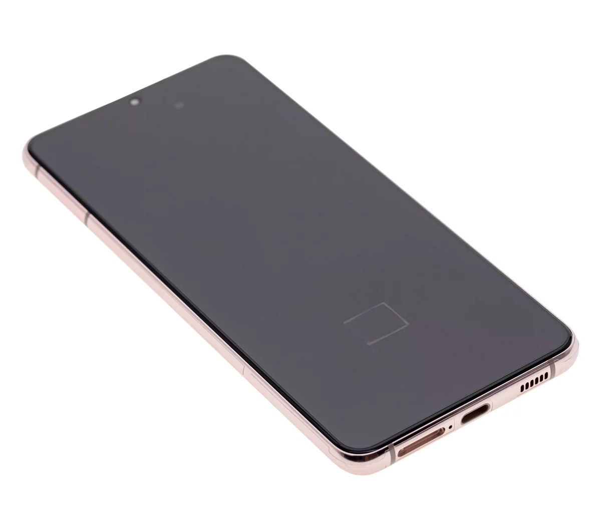 Samsung Galaxy S21 Plus İle Uyumlu İçin Çerçeveli ekran 5G (Service Pack) (Phantom Violet Pink Gold)  Orijinal Ekranı - Görsel 6