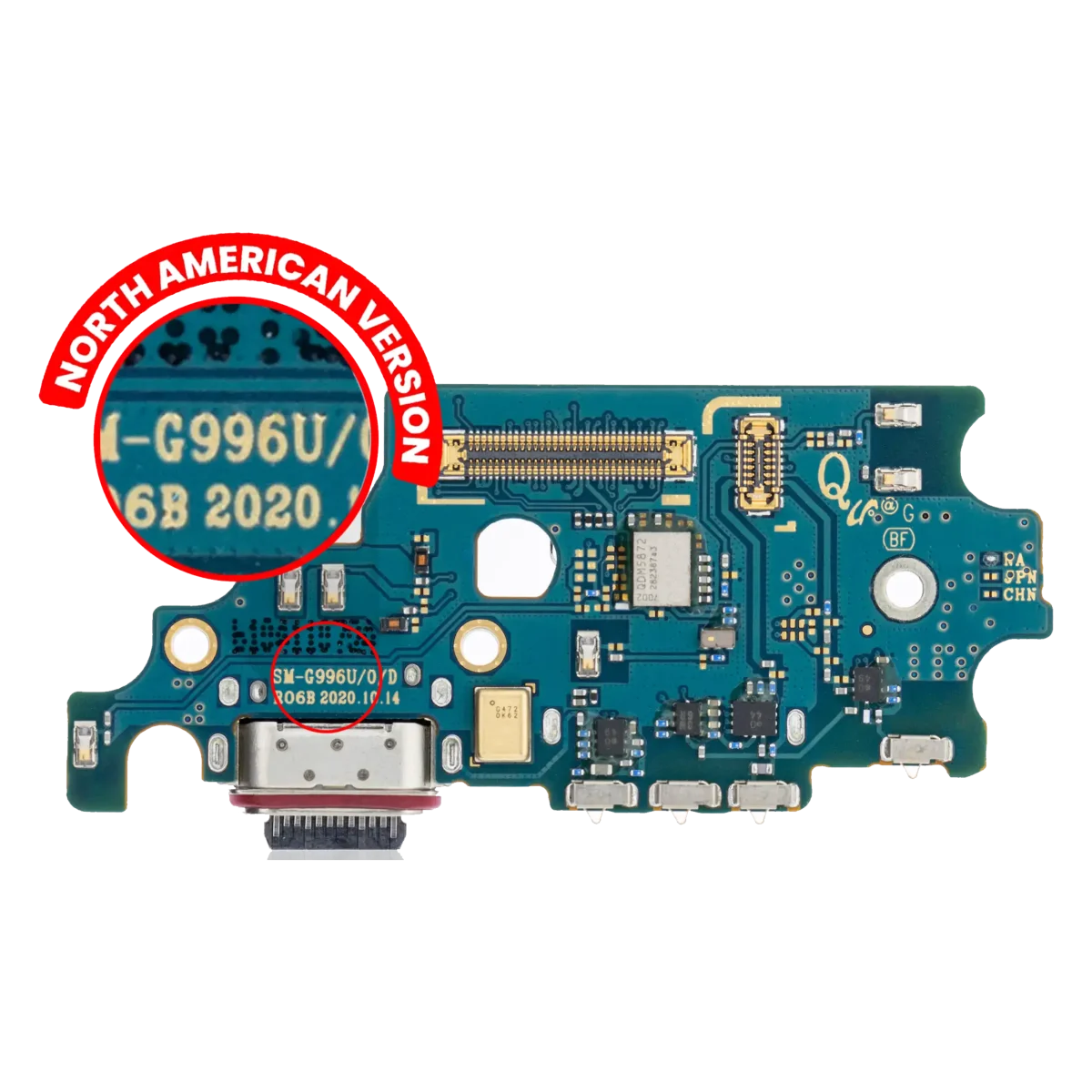 Samsung Galaxy S21 Plus İle Uyumlu İçin Sim (G996U) (ABD Sürümü) (Premium)