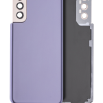 Samsung Galaxy S21 Plus İle Uyumlu Kamera Lensli Arka Kapak Camı  (Phantom Violet)