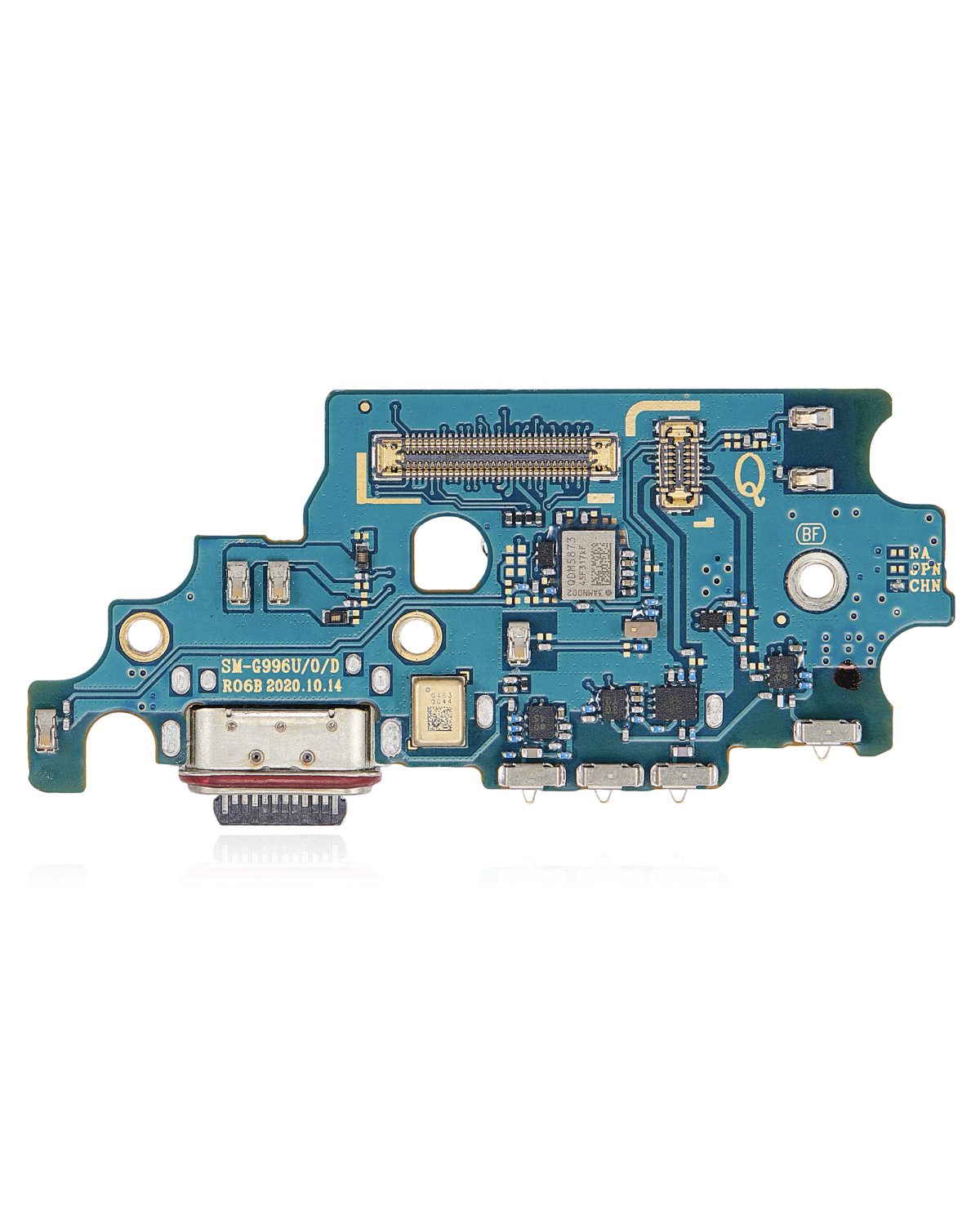 Samsung Galaxy S21 Plus İle Uyumlu Kart Okuyuculu Şarj Portu Kartı (G9960) (Asya Sürümü) (Premium) - Görsel 3