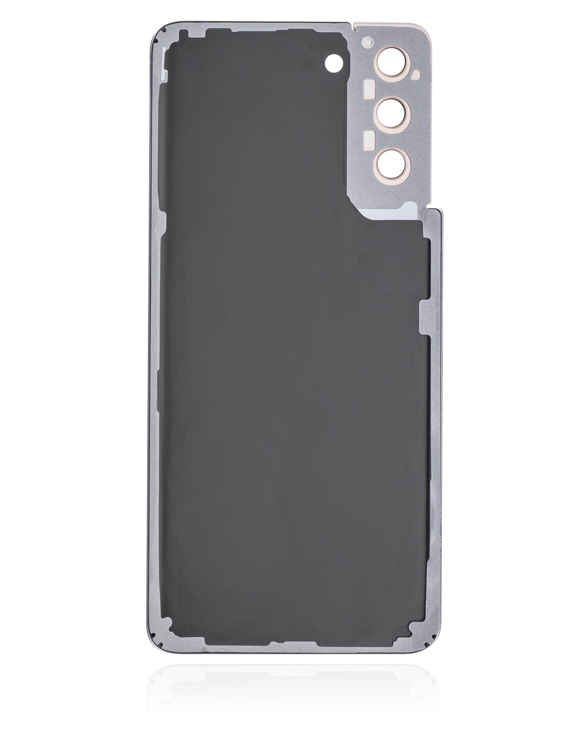 Samsung Galaxy S21 Plus İle Uyumlu (Service Pack) (Phantom Violet) Kamera Lensli Arka Kapak Camı - Görsel 4