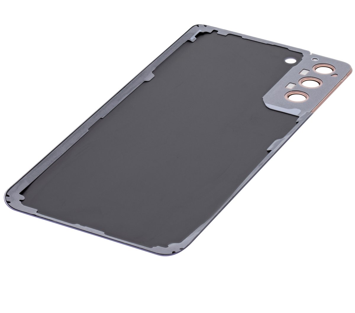 Samsung Galaxy S21 Plus İle Uyumlu (Service Pack) (Phantom Violet) Kamera Lensli Arka Kapak Camı - Görsel 8
