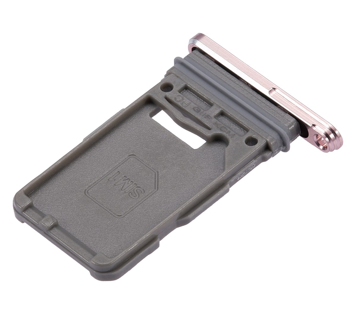 Samsung Galaxy S21 Plus İle Uyumlu Tek Sim Kart Tepsisi (Phantom Pink) - Görsel 4