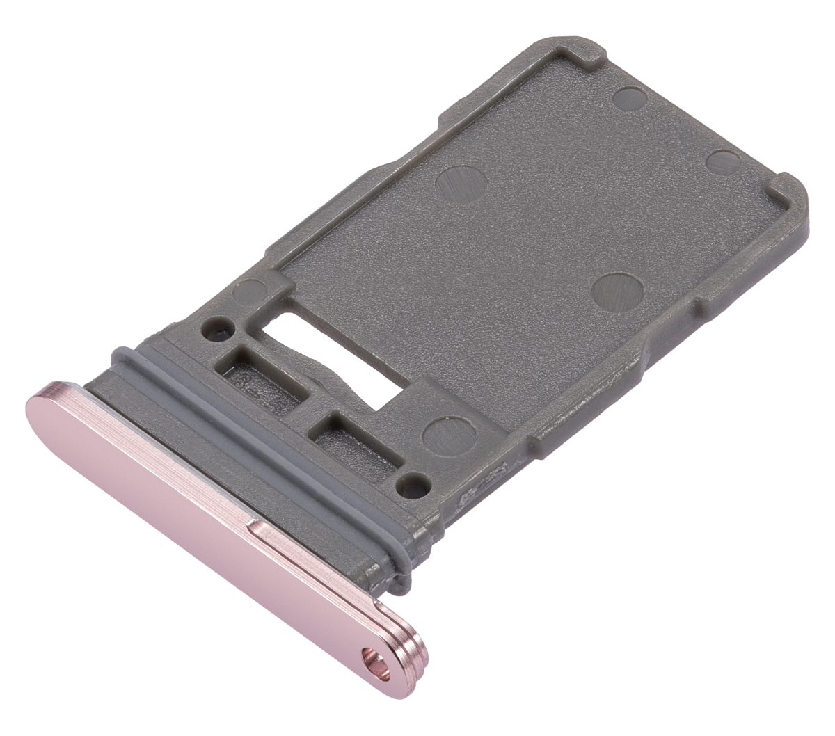 Samsung Galaxy S21 Plus İle Uyumlu Tek Sim Kart Tepsisi (Phantom Pink) - Görsel 5