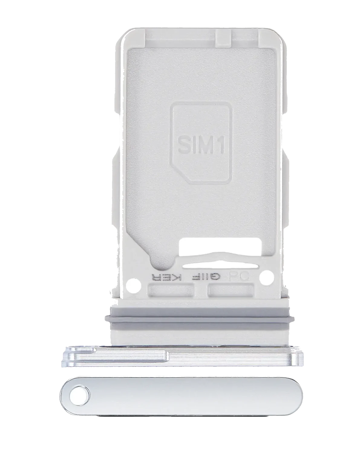 Samsung Galaxy S21 Plus İle Uyumlu Tek Sim Kart Tepsisi (Phantom Silver) - Görsel 6