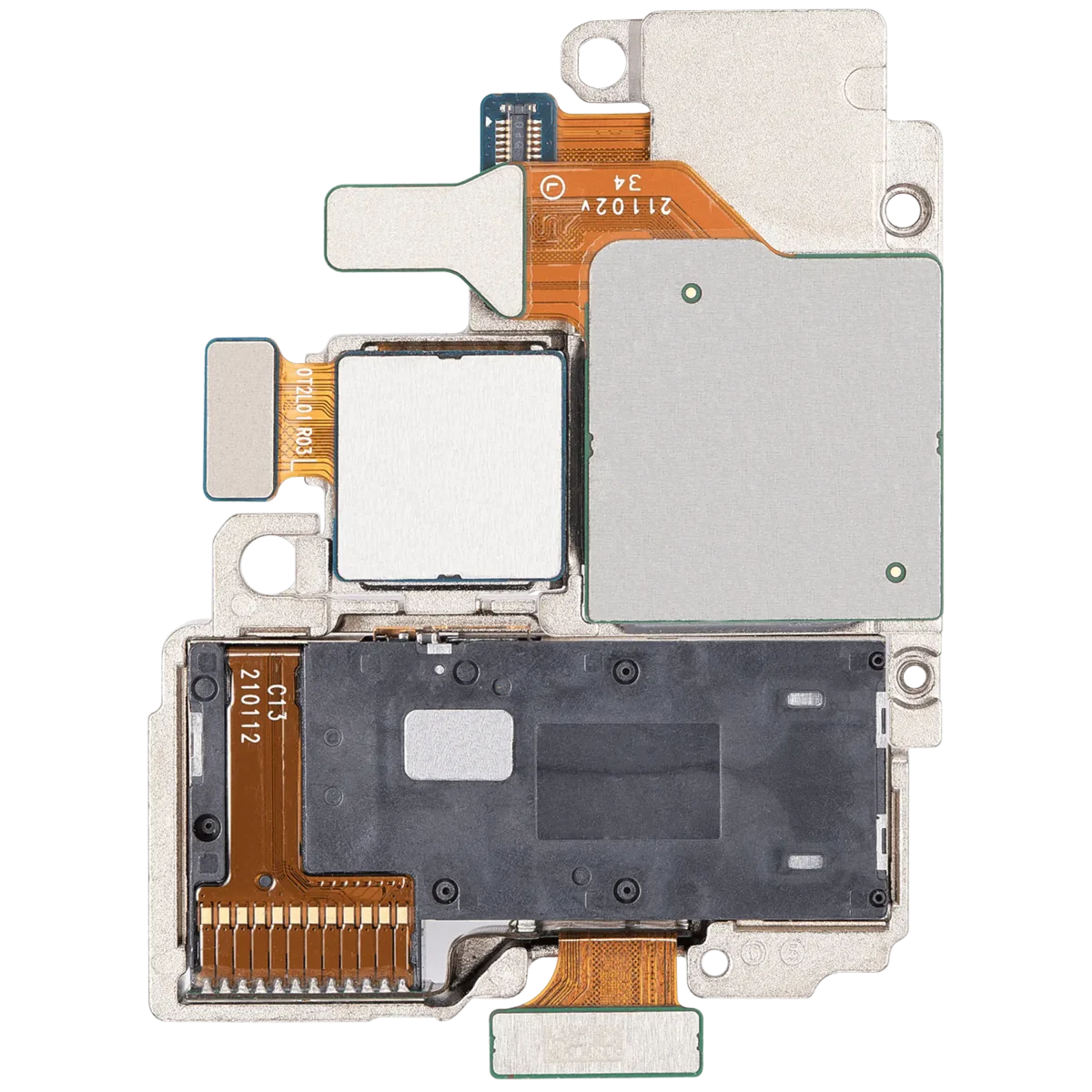 Samsung Galaxy S21 Ultra İle Uyumlu 5G Arka Kamera Ekranı (Geniş Telefoto Ultra Geniş Periskop) (Kullanılmış OEM Çekme: Sınıf A) - Görsel 4