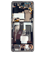 Samsung Galaxy S21 Ultra İle Uyumlu 5G Çerçeveli ekran Orijinal Ekranı (Kullanılmış OEM Çekme: Sınıf A) (Hayalet Siyah) - Görsel 3
