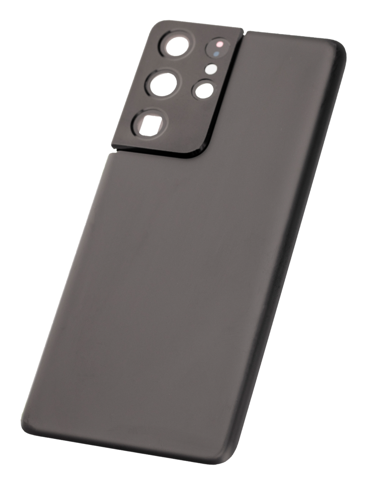 Samsung Galaxy S21 Ultra İle Uyumlu Arka Kapak Camı Kamera Lensiyle  (Aftermarket Plus) (Phantom Siyah) - Görsel 7