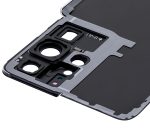 Samsung Galaxy S21 Ultra İle Uyumlu Arka Kapak Camı Kamera Lensiyle Uyumlu (Servis Paketi) (Phantom Siyah) - Görsel 7