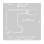 Samsung Galaxy S21 Ultra İle Uyumlu BGA Reballing Orta Katman Şablonu (SM-G998)