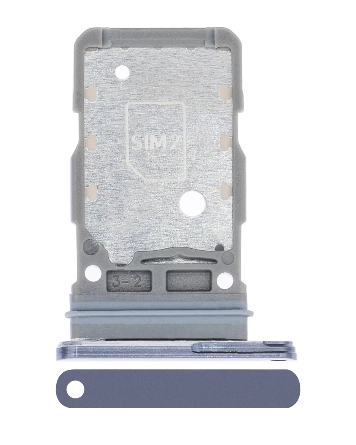Samsung Galaxy S21 Ultra İle Uyumlu Çift Sim Kart Tepsisi (Phantom Navy)
