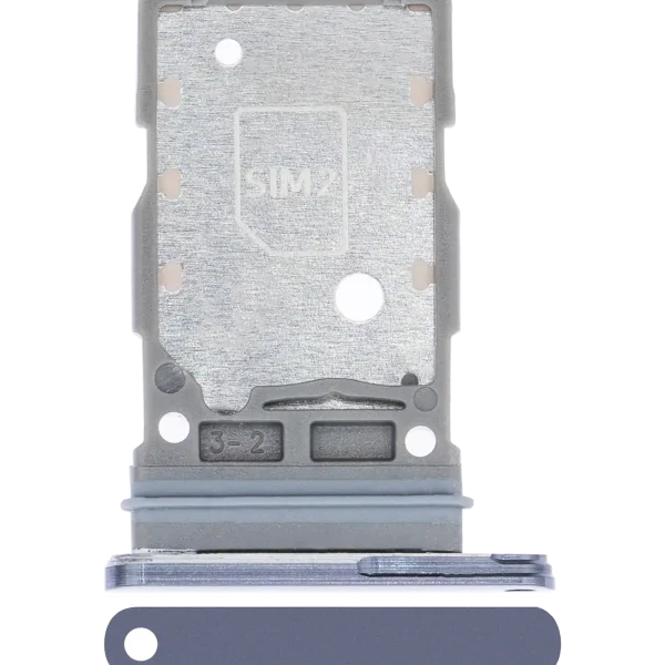 Samsung Galaxy S21 Ultra İle Uyumlu Çift Sim Kart Tepsisi (Phantom Navy)