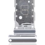 Samsung Galaxy S21 Ultra İle Uyumlu Çift Sim Kart Tepsisi (Phantom Silver)