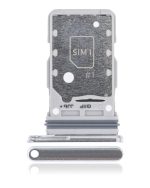 Samsung Galaxy S21 Ultra İle Uyumlu Çift Sim Kart Tepsisi (Phantom Silver)