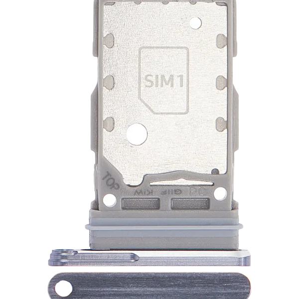 Samsung Galaxy S21 Ultra İle Uyumlu Çift Sim Kart Tepsisi (Phantom Titanium)